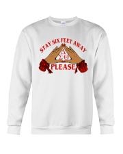 Stay 6 feet away Crewneck Sweatshirt thumbnail