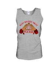 Stay 6 feet away Unisex Tank thumbnail