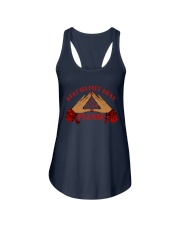 Stay 6 feet away Ladies Flowy Tank thumbnail