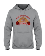 Stay 6 feet away Hooded Sweatshirt thumbnail