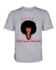 Oh to be a DST Girl V-Neck T-Shirt thumbnail