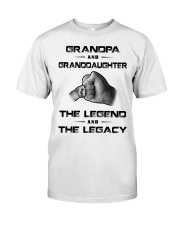 Grandpa - Granddaughter Classic T-Shirt front