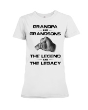 Grandpa - GrandSonS Premium Fit Ladies Tee thumbnail