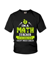 I'm a Math Teacher Except Much Cooler T-Shirt Youth T-Shirt thumbnail