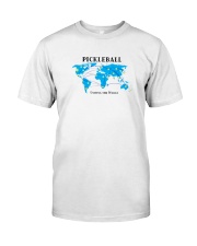 Pickleball - Uniting the World map Classic T-Shirt thumbnail