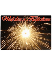 Welders kitchen Rectangle Cutting Board front