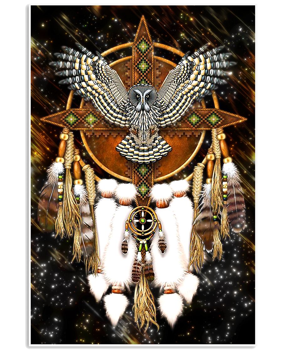 Owl Poster Art 11x17 Poster