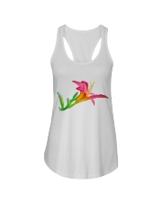 Lily flower Ladies Flowy Tank thumbnail