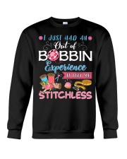 Sewing quilting fabric bobbin Crewneck Sweatshirt thumbnail