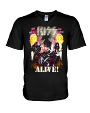 Kiss Alive V-Neck T-Shirt thumbnail