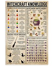 Witchcraft Witchery Knowledge Poster 11x17 Poster front