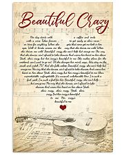 Beautiful Crazy poster Luke Combs 11x17 Poster front