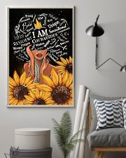 Black Girl I Am Afro Woman 11x17 Poster lifestyle-poster-1