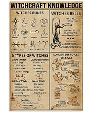 Witchcraft Knowledge Poster Witches Rune Poster 11x17 Poster front