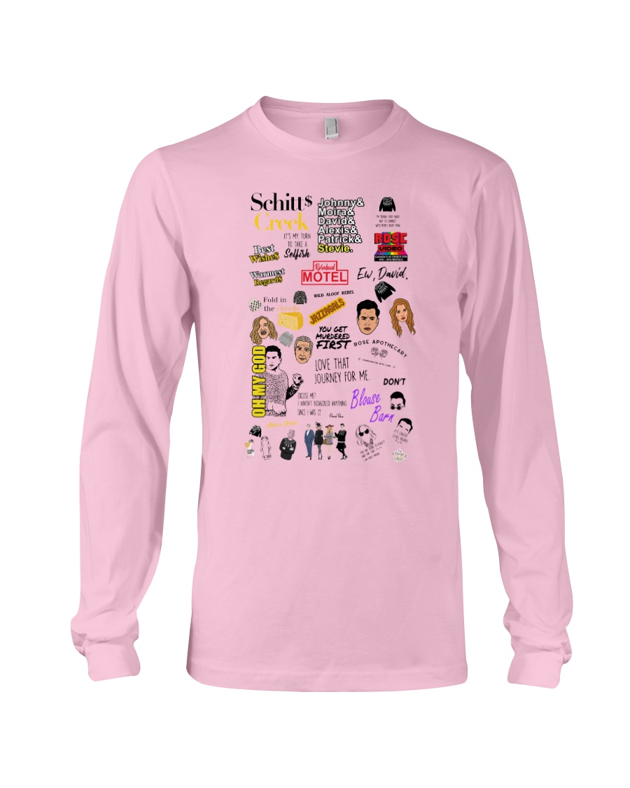 Schitt's Creek Ew David Long Sleeve Tee