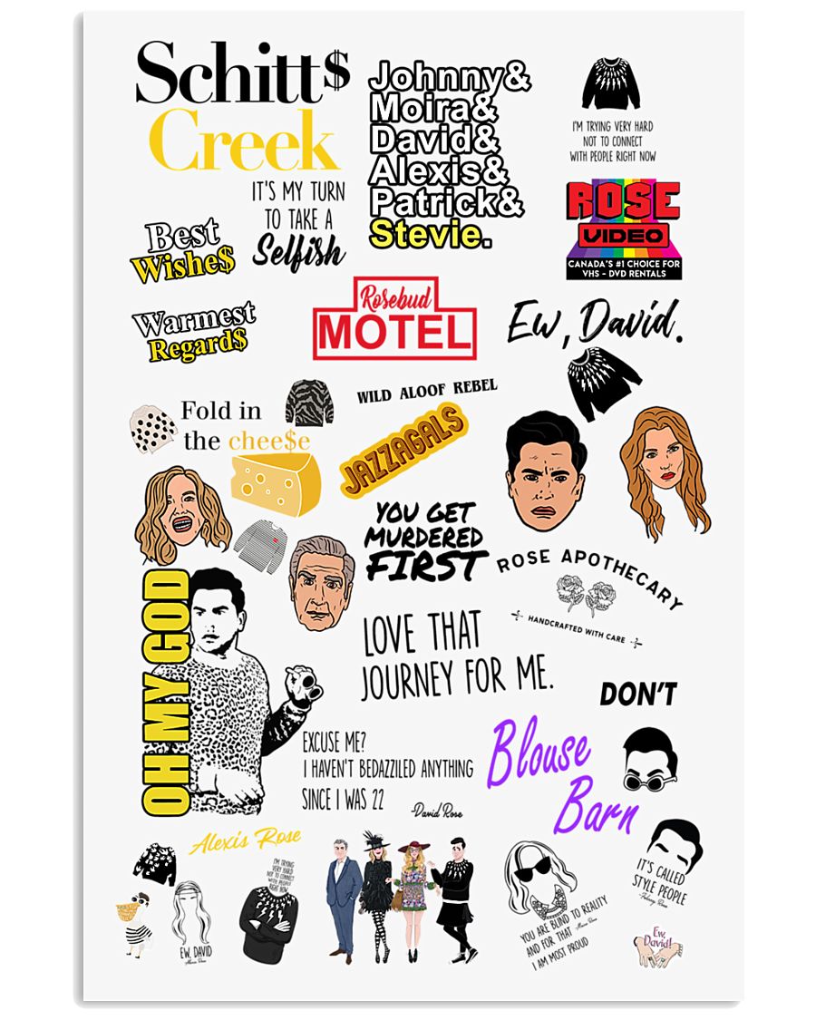 Schitt's Creek Ew David 16x24 Poster