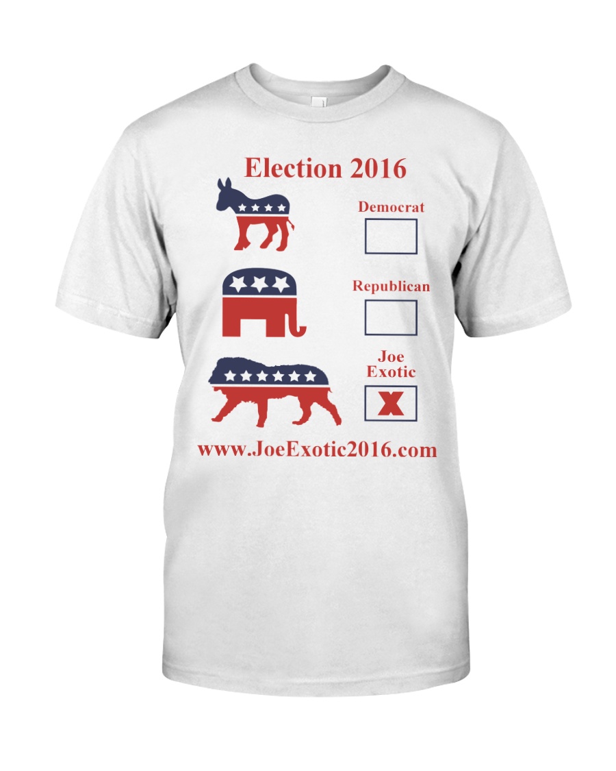 joe exptic for president shirt