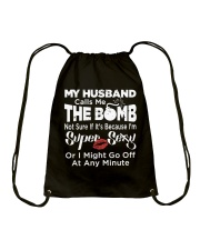 All Is Love - My Husband Calls Me The Bomb - Shirt Drawstring Bag tile