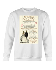 Daughter Dad - Dad Of Bride - Poster Crewneck Sweatshirt tile