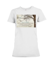 Son Mom - Life Is A Journey - Poster Premium Fit Ladies Tee tile