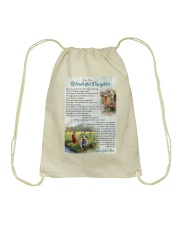 Daughter Mom - Mere Blink Of A Eye - Poster Drawstring Bag tile