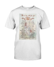 Daughter Mom - My Wish For You - Poster Premium Fit Mens Tee tile
