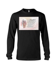 Daughter Mom - For My Incredible - Pillow Long Sleeve Tee tile