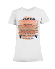 Son Mom - Live In The Present - Mug Premium Fit Ladies Tee tile