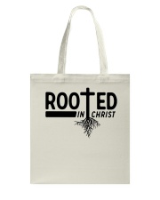 Rooted in christ Tote Bag tile