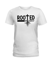Rooted in christ Ladies T-Shirt tile