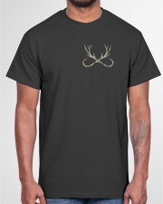 Fishing hunting American Flag Camo Printed in 2 sides Classic T-Shirt garment-tshirt-unisex-front-03
