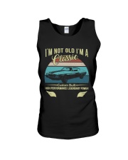 I'm not old I'm a classic custom built Unisex Tank tile