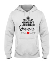 Normal Isn't Coming Back Hooded Sweatshirt tile