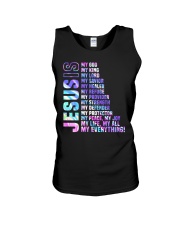 Jesus Is My All My Everything My God Lord Savior a Unisex Tank tile