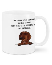 We make eye contact Mug front