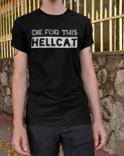 Die for This Hellcat Shirt Classic T-Shirt apparel-classic-tshirt-lifestyle-21