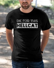 Die for This Hellcat Shirt Classic T-Shirt apparel-classic-tshirt-lifestyle-front-50