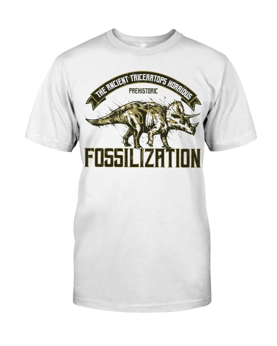 Triceratops Fossil Classic T-Shirt