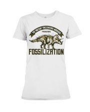 Triceratops Fossil Premium Fit Ladies Tee thumbnail