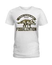 Triceratops Fossil Ladies T-Shirt thumbnail