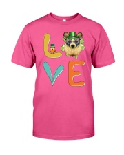 Basenji Shamrock St Patrick Day Classic T-Shirt tile
