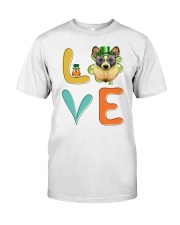 Basenji Shamrock St Patrick Day Premium Fit Mens Tee thumbnail