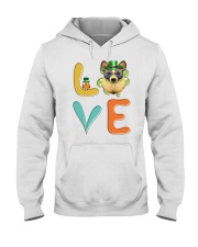 Basenji Shamrock St Patrick Day Hooded Sweatshirt thumbnail