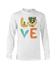 Basenji Shamrock St Patrick Day Long Sleeve Tee thumbnail