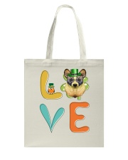 Basenji Shamrock St Patrick Day Tote Bag thumbnail