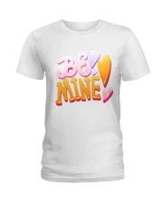 Be Mine Quote Concept Design Romantic Quote Lett Ladies T-Shirt thumbnail