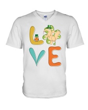 Anteater Shamrock St Patrick Day V-Neck T-Shirt thumbnail