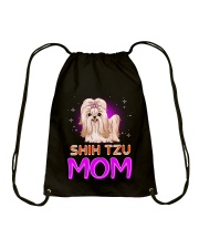 SHIH TZU Merry Christmas Drawstring Bag thumbnail