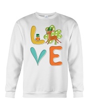 Antelope Shamrock St Patrick Day Crewneck Sweatshirt thumbnail