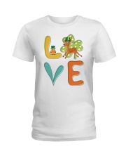 Antelope Shamrock St Patrick Day Ladies T-Shirt thumbnail